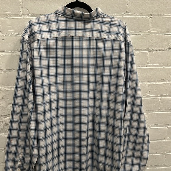 NWT GAP Men’s Plaid Slim Fit Non-iron stretch Button Down Dress Shirt - XXL - Picture 5 of 5